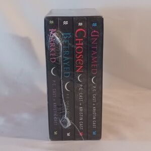 House Of Night Novel Series Boxed Set 1-4 Paperbacks PC Kristin Cast New Sealed